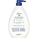 Dove Body Wash Pump For Dry Skin, Deep Moisture, Sulfate Free Moisturizing Bodywash, 34 Fl Oz