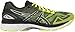 ASICS Men's Gel-Nimbus 19 Running Shoe, Black/Safety Yellow/Silver, 11 M US