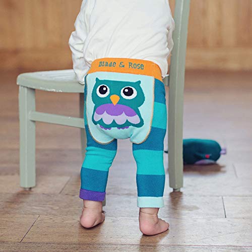 blade and rose owl leggings