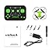 Virhuck Volar-360 Nano Drone (Suit for Experienced Flyer) 2.4 GHz 4.5 CH 6 AXIS GYRO Multicolor LED with Rolls and 3D Flips, Green