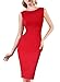 Vfemage Women Sexy See Through Back Butterfly Lace Bow Cocktail Dress