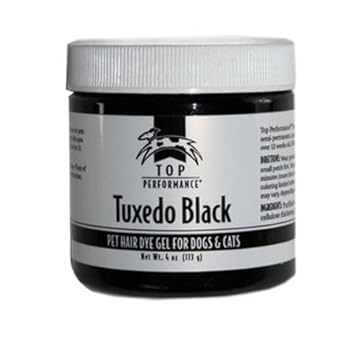 Dog Hair Dye Gel Tuxedo Black Grooming Appeal Clean Dye Non