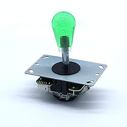 Arcity 2 Pcs Arcade Joystick Oval Bat Top Topper