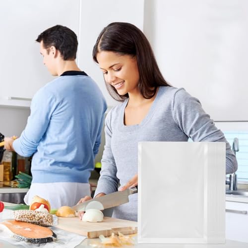 Rantuia 200PCS Bolsas para Sellar al Vacío 15 x 20/20 x 30cm, Bolsas de Vacio para Alimentos, Bolsas Envasar al Vacio, Se Utiliza para Conservar Verduras, Frutas y Carnes.