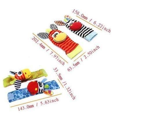 5 BBS+Wrist+Rattle+Animal+Suitable