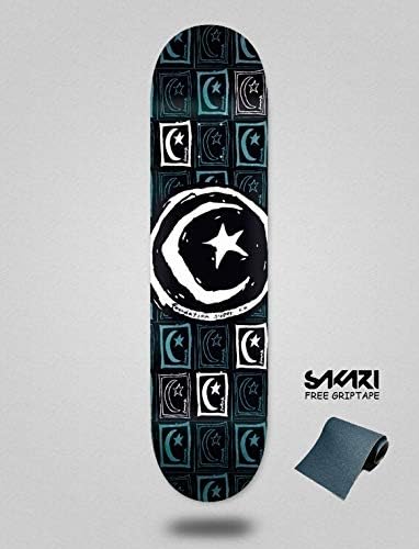 Foundation FS 8.5 Star & Moon SQ. Repeat Monopatín Skate Skateboard Deck