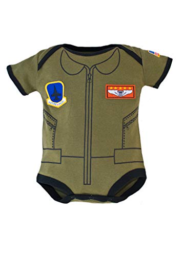 TROOPERClothing Flight Suit Infant Bodysuit (OD Green)