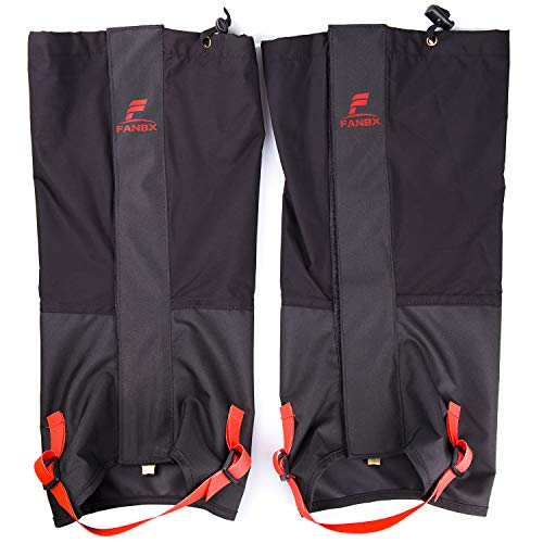 FANBX F Leg Gaiters Waterproof Legging Gaiters for Men Women Ankle Leg Guard Breathable Legging Cover for Camping Hiking Climbing Snowing Hunting Trimming Grass Trekking Outdoor Research - Thumbnail 6