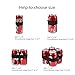 Demana Fastening Strap Cable Ties Set Reusable Cinch Straps 1 inch Wide Cable Ties Cinch Strap Hook and Loop Cord Ties, Strong Tie Down Strap (M)