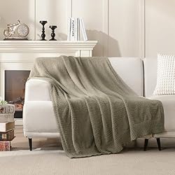 Knit Throw Blanket Super Soft Warm Blanket for