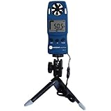 Ambient Weather WM-2-TRIPOD-KIT Handheld Weather Meter w/ Windspeed, Temperature, Wind Chill, Tripod