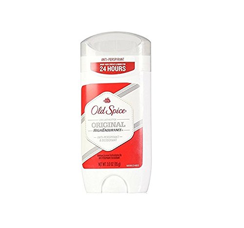 Old Spice Antiperspirant and Deodorant for Men, High Endurance, Original, 3 Oz (Pack of 6)