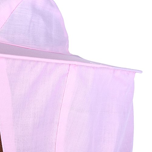 Wifehelper Professional Beekeeping Protective Jacket Suit Bee Keeping Beekeeper Equipment Beekeeping Protective Gear(Pink)