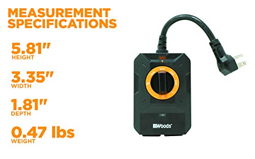 5 Woods+50122WD+Outdoor+Lighting+Grounded