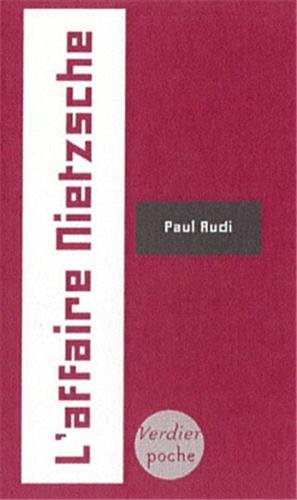 L' affaire Nietzsche