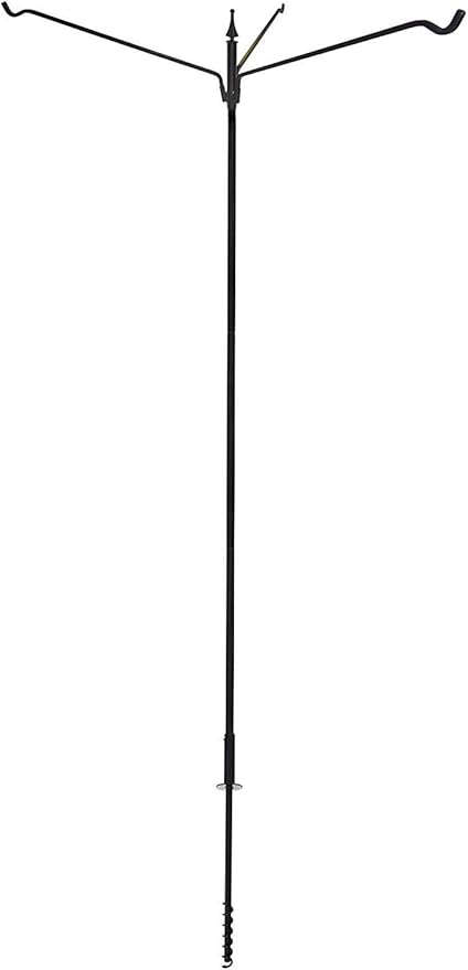 Amazon Com Erva Tool Heavy Duty 80 3 Arm Bird Feeder Pole Set W