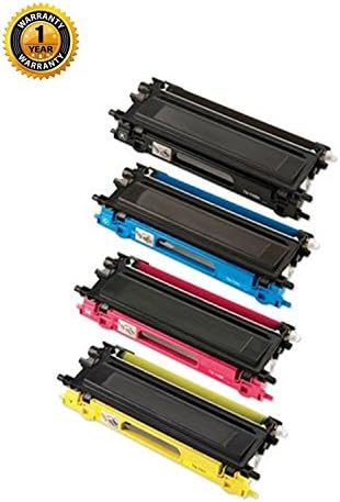 Raink Remanufactured Toner Cartridges Compatible For Brother TN210 Color Set (B, C, M, Y)