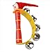 XILALU baby toy Baby Rainbow Musical Instrument Toy Lovely Wooden Jingle Ring Handbell Rattle