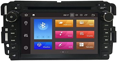 TOPNAV Android 8.0 Octa Core 2Din 7Inch Auto Radio for GMC Yukon/Tahoe/Acadia/Chevrolet Tahoe/Suburban/Chevy Tahoe/Suburban/Buick Enclave Car DVD GPS Navigation With Wifi Mirror Link RDS BT 3G