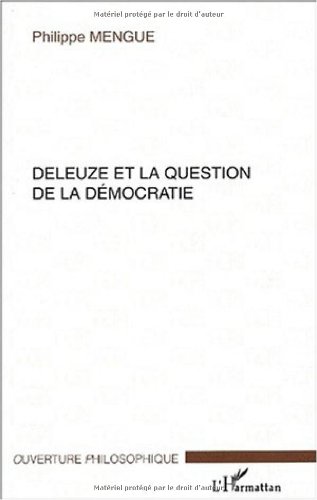 Deleuze et la question de la démocratie