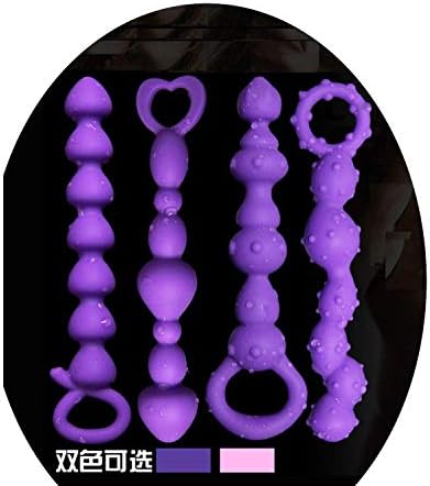 Lilgos Six-Toy Shop 100% Silicone Six-Toys Stick Vi*Brar*ting B^u*tt Plug Six Products for Men and Women