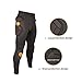 Shinestone Adult Men's Goalkeeper Armor BodyShield Padded Compression Pants with Sponge Protector for Football Baseball(Pants-01, Small)