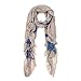 Unique Sharks Animal Print Frayed End Scarf Wrap - Diff Colors Avail