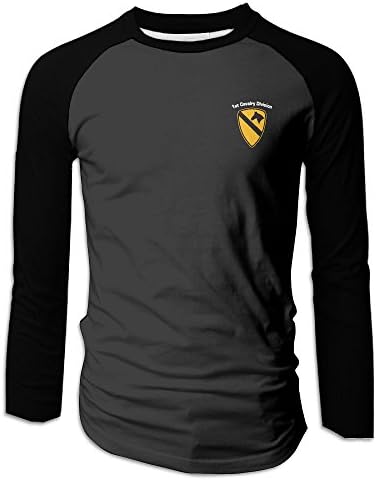 NZSY CXX Mens Long Sleeves T-shirts - U.S. Army 1st Cavalry