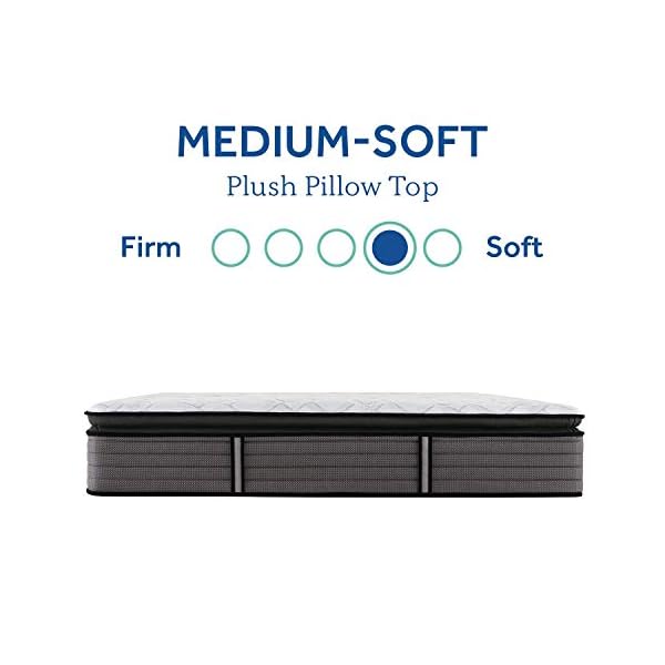 Sealy Response Premium 14Inch Plush Euro Pillow Top Mattress, King