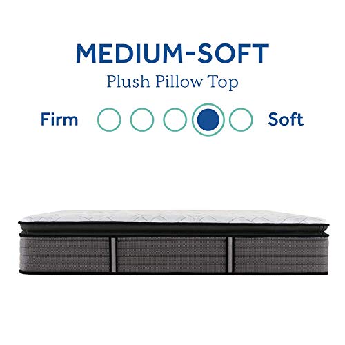 Sealy Response Premium 14Inch Plush Euro Pillow Top Mattress, Queen