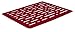 Rubbermaid Antimicrobial Sink Mat, Small, Red Lines