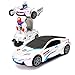 WonderPlay Transforming Toy Car for Boys, 2 in 1 Truck Realistic Robot for Kids Toddler, Bump and Go Action Toy Vehicle