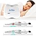 Knee Pillow, Shizzz Orthopedic Memory Foam Leg Pillow for Side Sleepers, Pregnancy - Contoured Wedge Pillow with Removable Cover and Ear Plugs, Ideal for Sciatica Relief, Back, Leg, Hip and Joint Pain