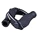 BONMIXC Bike Grips Ergonomic Shock Absorption Mountain Bike Grips with Bar Ends Non-Slip Bicycle Grips with Horns Aluminum Alloy Rings Lock On