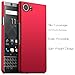 Anccer BlackBerry Keyone Case [Colorful Series] [Ultra-Thin] [Anti-Drop] Premium Material Slim Full Protection Cover for BlackBerry Keyone (Smooth Red)