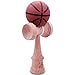 Basketball Brown & Black Rubberized Kendama And Extra String
