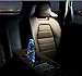 2pcs LED Car Cup Holder Lights for Honda, 7 Colors Changing USB Charging Mat Luminescent Cup Pad, LED Interior Atmosphere Lamp