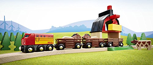 BRIO Farm Railway Set