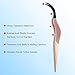 FAMILIFE False Eyelashes Applicator Tool Portable Eyelash Extension Tweezers Stainless Steel Remover Clip Nipper Rose Gold
