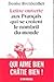 Lettre ouverte aux Français qui se croient le nombril du monde (Collection Lettre ouverte) (French Edition) by