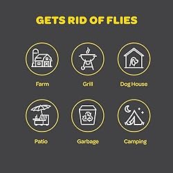 Outdoor Fly Trap Refills [Set of 4] Dissolvable