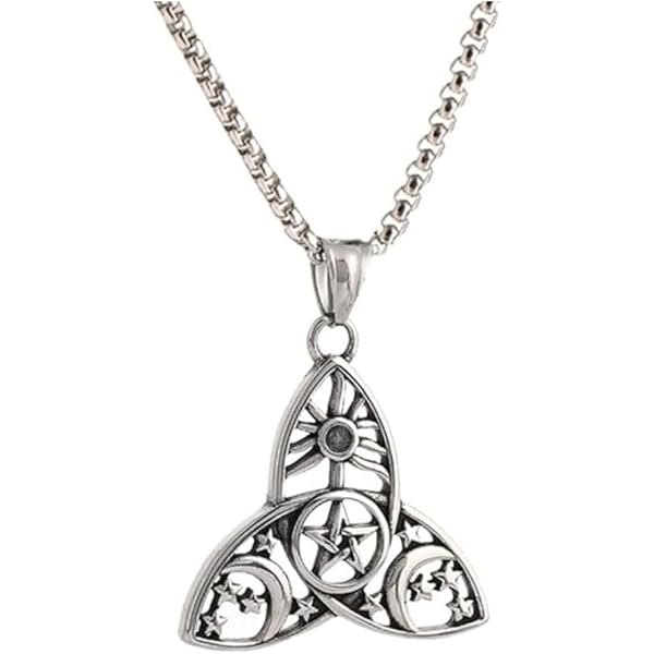 Colgante Nudo Celta Vintage Collar Trinity Nudo Shenzg | Meses Sin Interés