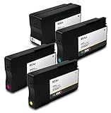 NUINKO 4 Pack Replacement HP 950XL HP 951XL Ink Cartridge for HP OfficeJet Pro 8600 8610 8600 8620 8100 276dw (1 Black 1 Cyan 1 Magenta 1 Yellow)