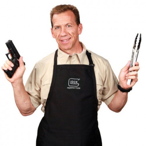 Glock perfection oem armorers cooking baking apron,blac…