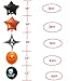 Cute Cartoon Bat Halloween Party Supplies, Halloween Decoration Set With Bat & Skeleton Balloons and Five & Four-Pointed Star Foil Balloons Pumpkin And Pirate Latex Balloons, Full Party Set 41PCS For Halloween Party