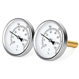 MEANLIN MEASURE 1/2" NPT Bimetal Thermometer for