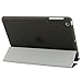 BESDATA Ultra Thin Magnetic Smart Cover [Wake/Sleep Function]& Translucent Back Case for Apple 1st Gen Generation iPad Mini + Screen Protector + Cleaning Cloth + Stylus (Black)