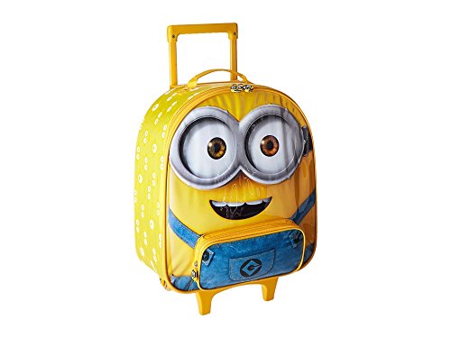 Heys America Unisex Universal Studios Minions Kids Softside Luggage Yellow One Size
