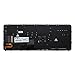 Replacement Keyboard for HP EliteBook 840 G1 G2 / 850 G1 G2 / HP ZBook 14 Mobile Workstation Series Laptop Silver Frame With Pointer and Backlight