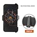 iPhone 6 Defender Case, iPhone 6s Case: LongRise Shockproof 4 Layer Defender Belt Clip Case for iPhone 6 6s 4.7 inch (Black)